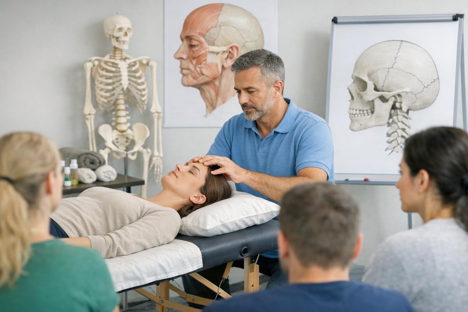 Zajęcia praktyczne kursu technik czaszkowych